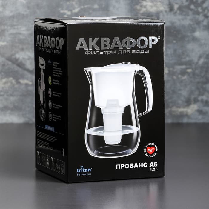 Фильтр-кувшин «аквафор-Прованс», 4.2 л, белый