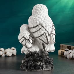 Копилка для денег «Совы полярные», полистоун, 20×18×36 см