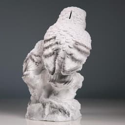 Копилка для денег «Совы полярные», полистоун, 20×18×36 см