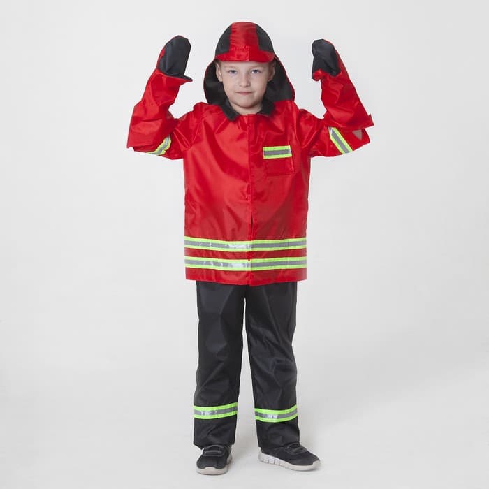 Карнавальный костюм «Пожарный», 5-7 лет