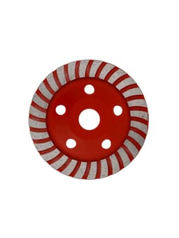 Чашка алмазная зачистная ЛОМ, TURBO, 125 мм