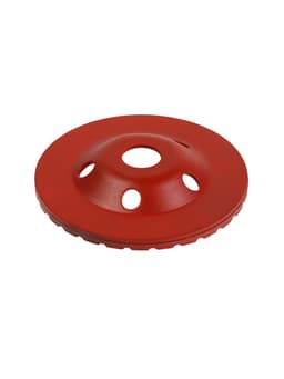 Чашка алмазная зачистная ЛОМ, TURBO, 125 мм