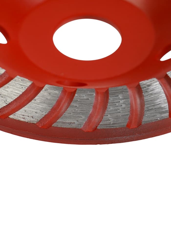 Чашка алмазная зачистная ЛОМ, TURBO, 125 мм