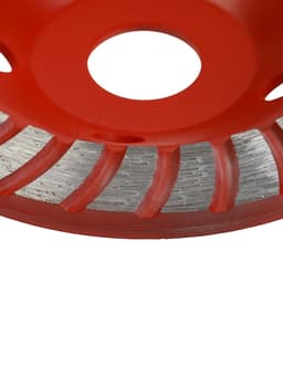 Чашка алмазная зачистная ЛОМ, TURBO, 125 мм