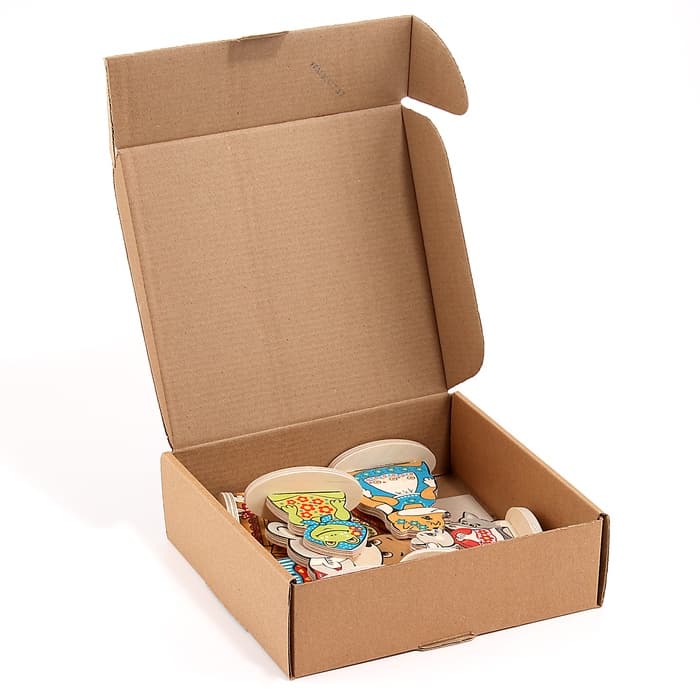 Театр на столе Краснокамская игрушка «Теремок» ( микрогофра )