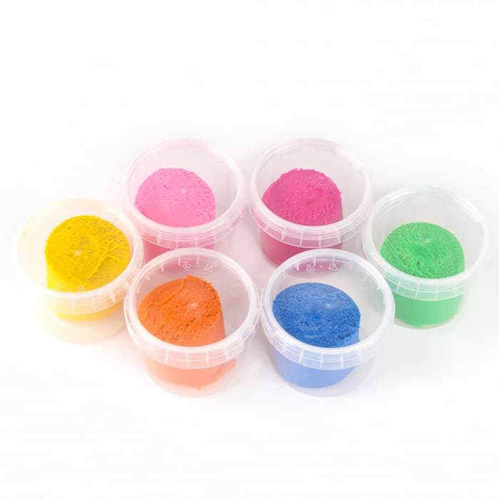 Тесто для лепки «Пластишка № 1», 6 цветов по 80 г