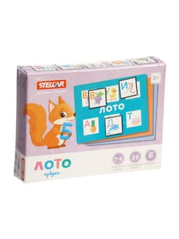 Лото STELLAR «Азбука», МИКС