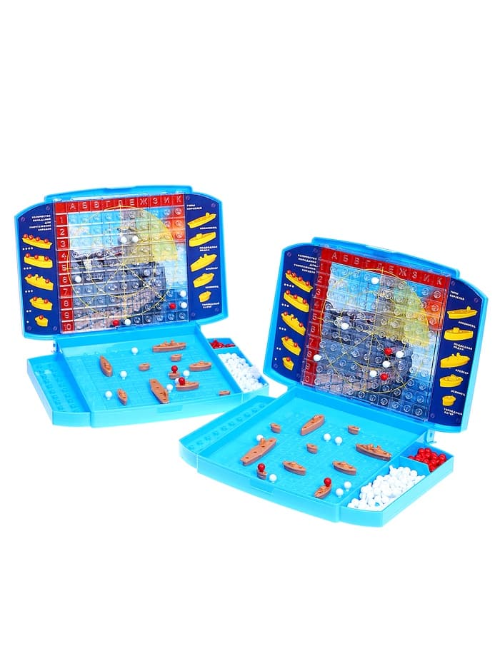 Настольная игра STELLAR «Морской бой», 2 игровых поля
