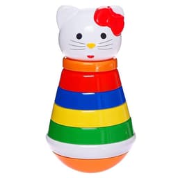 Пирамидка детская STELLAR «Неваляшка», МИКС