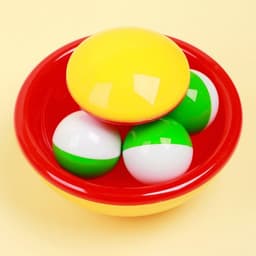 Погремушка-неваляшка STELLAR «Гриб», МИКС