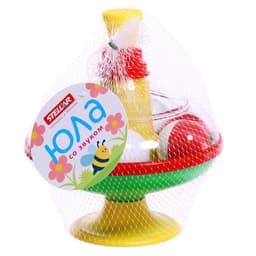 Юла с шариками, диаметр 14 см