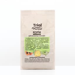 Корм Triol для волнистых попугаев, с фруктами, 450 г