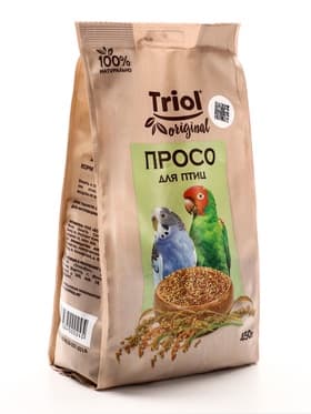 Корм Triol для птиц, просо, 450 г