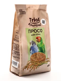 Корм Triol для птиц, просо, 450 г