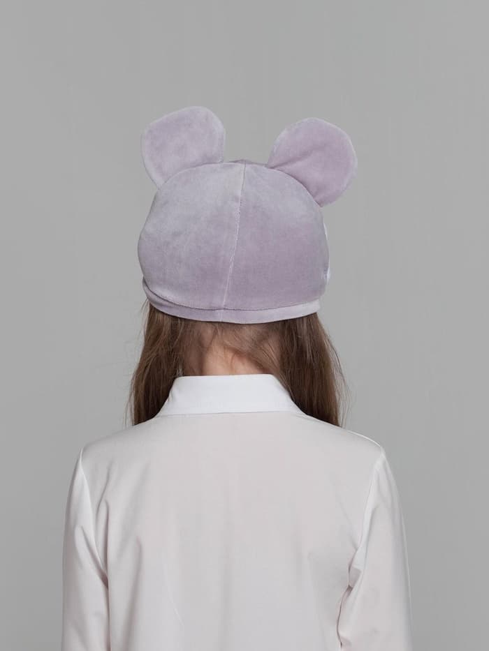 Шапка карнавальная «Мышка», велюр, хлопок, р-р 52-57