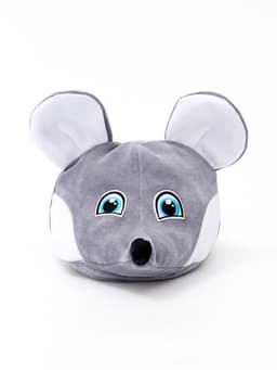 Шапка карнавальная «Мышка», велюр, хлопок, р-р 52-57