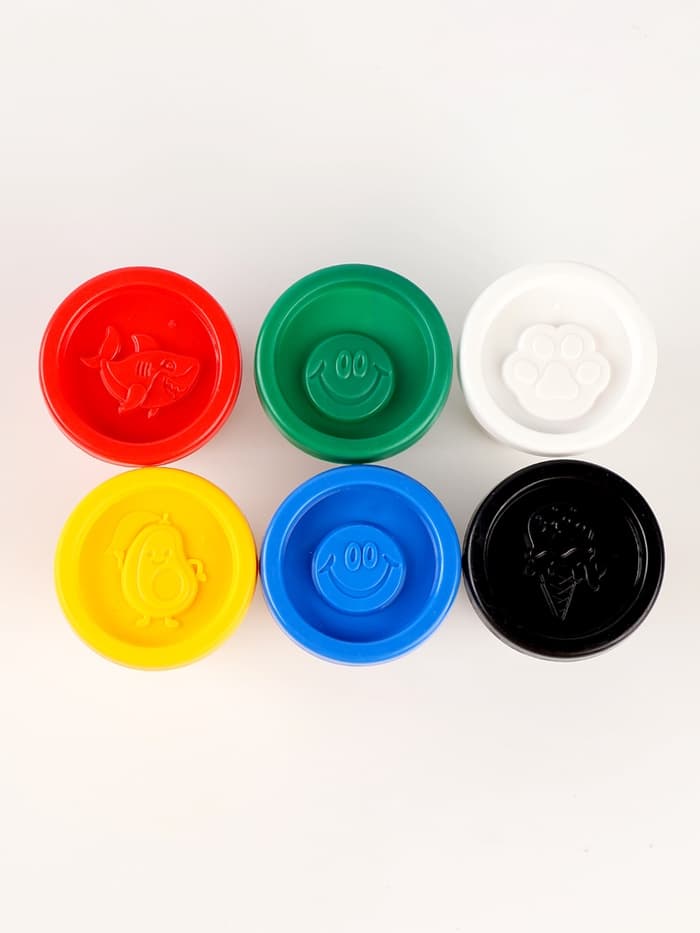 Тесто для лепки, 6 цветов по 50 г