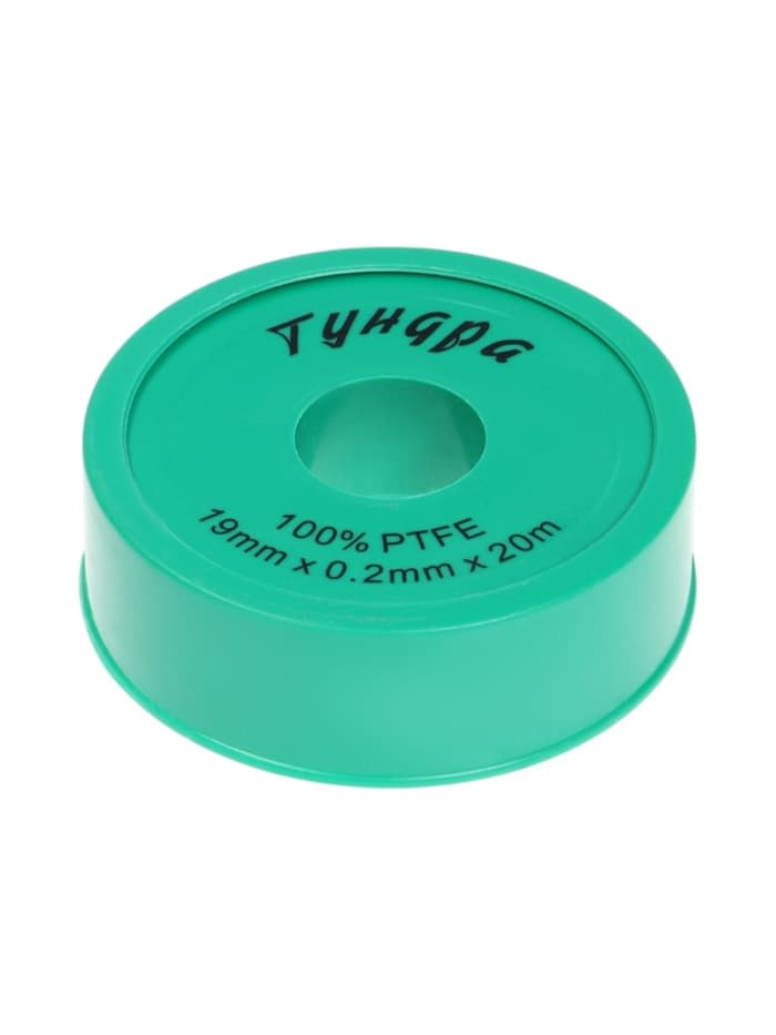 Лента ФУМ ТУНДРА, 19 мм × 0.2 мм × 20 м