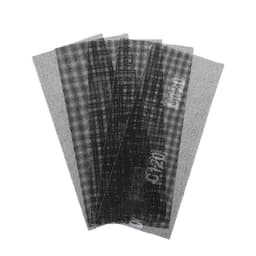 Сетка абразивная ТУНДРА, водостойкая, карбид кремния, 115×280 мм, Р120, 5 шт.