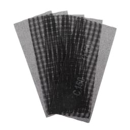 Сетка абразивная ТУНДРА, водостойкая, карбид кремния, 115×280 мм, Р150, 5 шт.