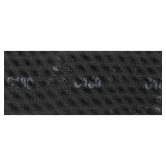 Сетка абразивная ТУНДРА, водостойкая, карбид кремния, 115×280 мм, Р180, 5 шт.