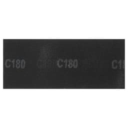 Сетка абразивная ТУНДРА, водостойкая, карбид кремния, 115×280 мм, Р180, 5 шт.