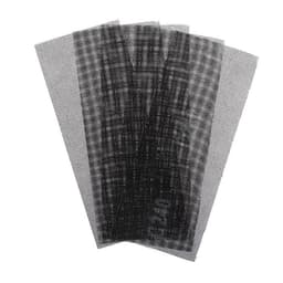 Сетка абразивная ТУНДРА, водостойкая, карбид кремния, 115×280 мм, Р240, 5 шт.