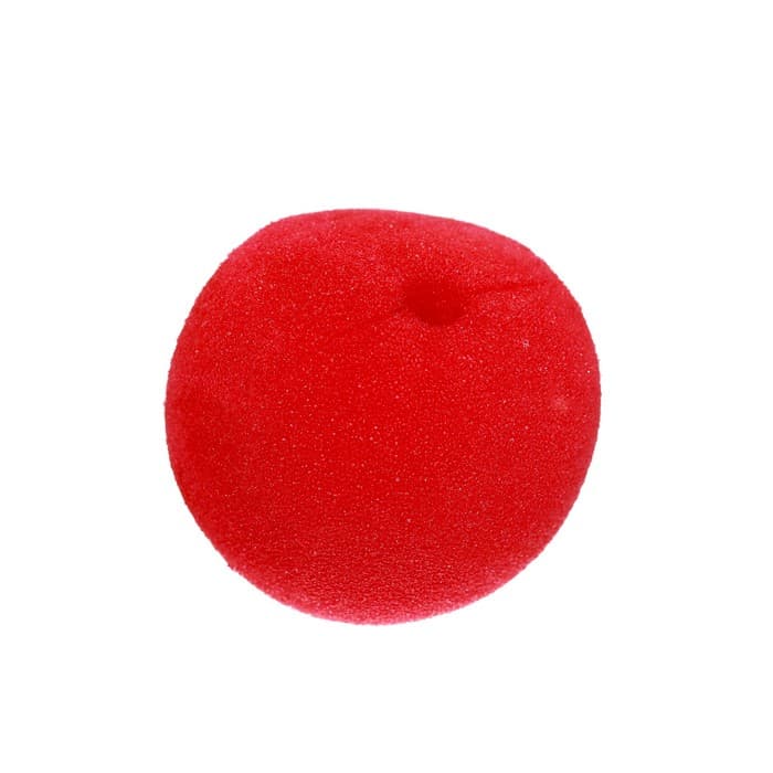 Нос клоуна, красный