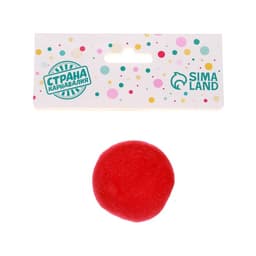 Нос клоуна, красный