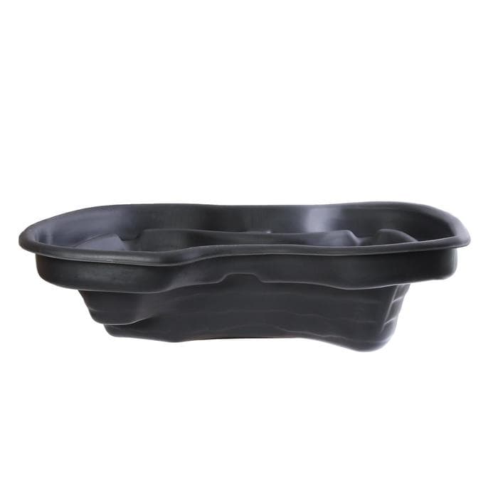 Пруд садовый пластиковый, 400 л, чёрный