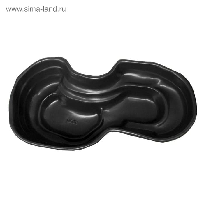 Пруд садовый пластиковый, 640 л, чёрный