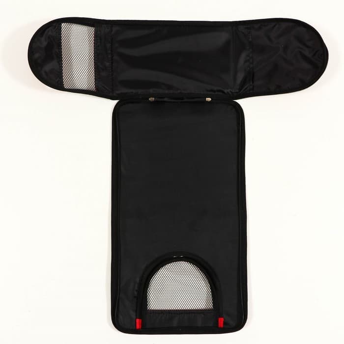 Сумка - переноска для животных, 31×20.5×23 см, 2 входа, красная