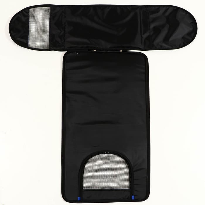 Сумка - переноска для животных, 49×30×35 см, 2 входа, синяя