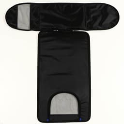 Сумка - переноска для животных, 49×30×35 см, 2 входа, синяя