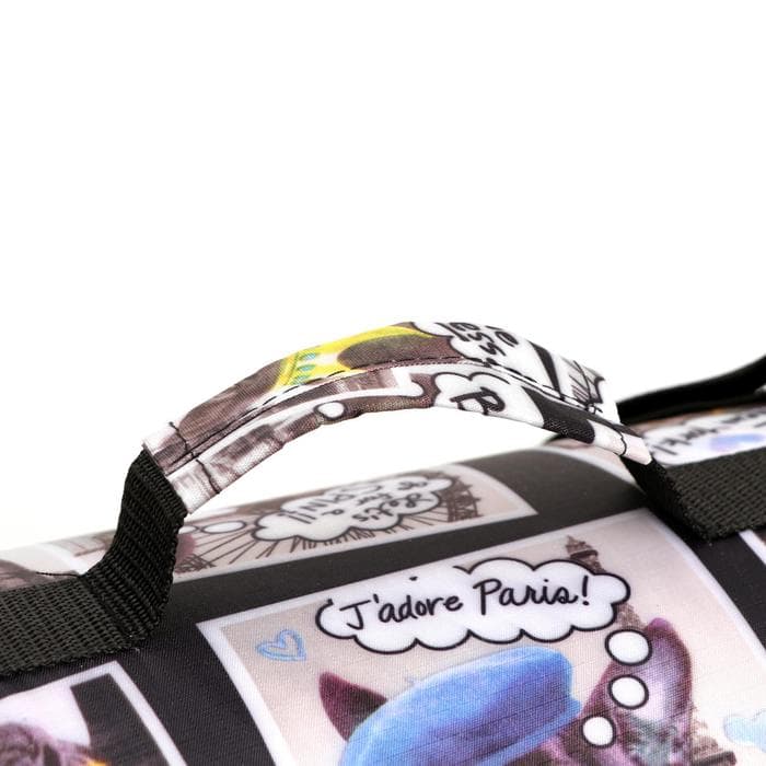 Сумка - переноска для животных с принтом, 46×28.5×30 см, цвет МИКС