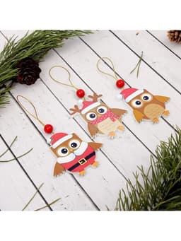 Елочная игрушка Лесная мастерская «Совята», МИКС