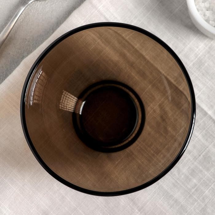 Салатник Luminarc «Амбьянте», 350 мл, d=12 см, стекло, коричневый