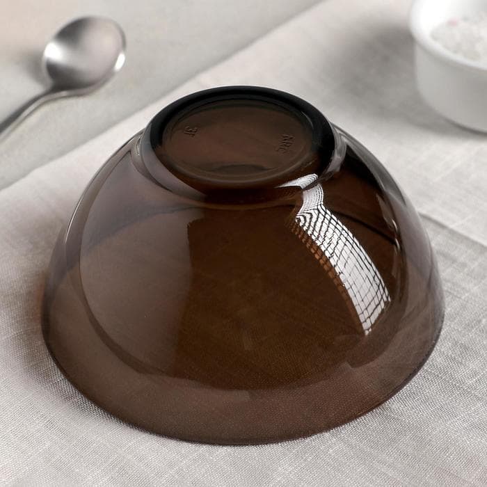 Салатник Luminarc «Амбьянте», 350 мл, d=12 см, стекло, коричневый