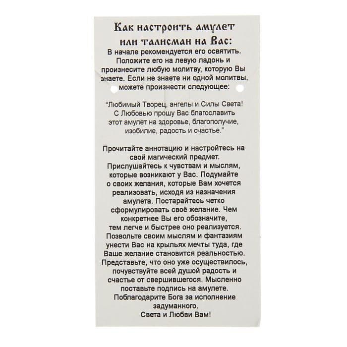 Амулет "Скарабей", (мед/сталь)