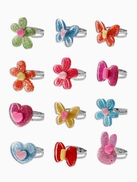 Кольцо «Выбражулька. Блеск», форма МИКС, фасовка 100 шт. безразмерное