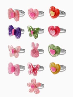 Кольцо «Выбражулька. Блеск», форма МИКС, фасовка 100 шт. безразмерное