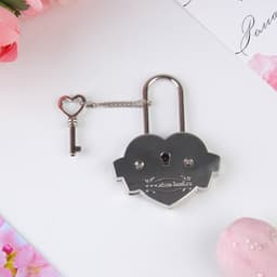 Замок свадебный с ключом «Совет да любовь»