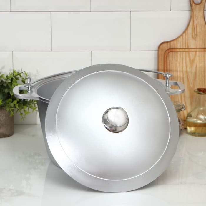 Котелок походный KUKMARA, 8 л, с крышкой, литой алюминий