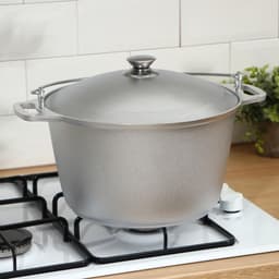 Котелок походный KUKMARA, 8 л, с крышкой, литой алюминий