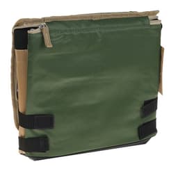 Термосумка «Арктика» на молнии, объём 10 л, с люком, зелёная