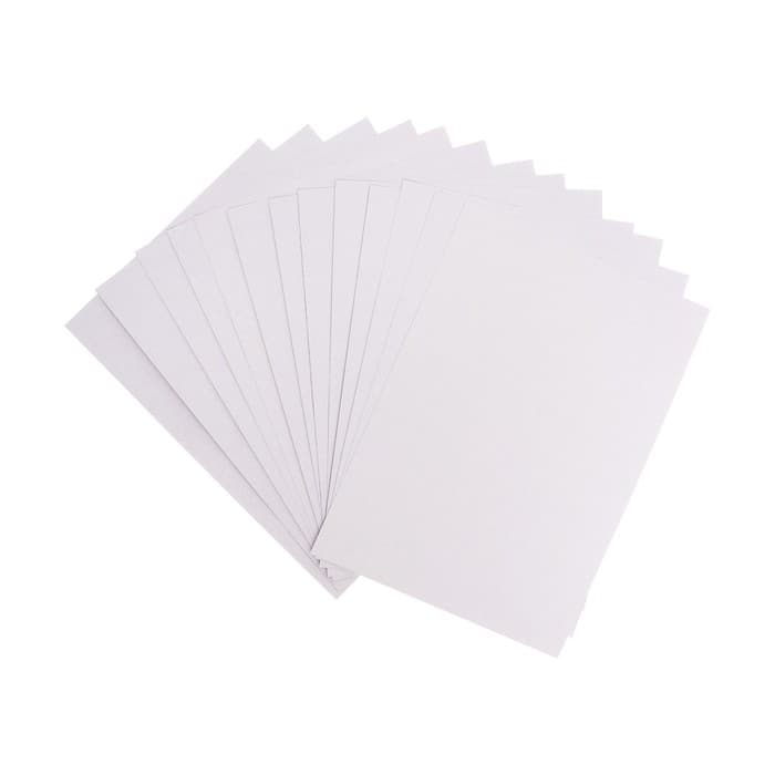 Картон белый А4, 8 листов «Котенок», немелованный, плотность 220 г/м², в папке