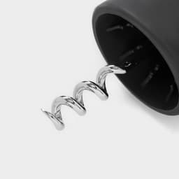 Штопор для вина Доляна «Элегант», h=17.5 см, чёрный