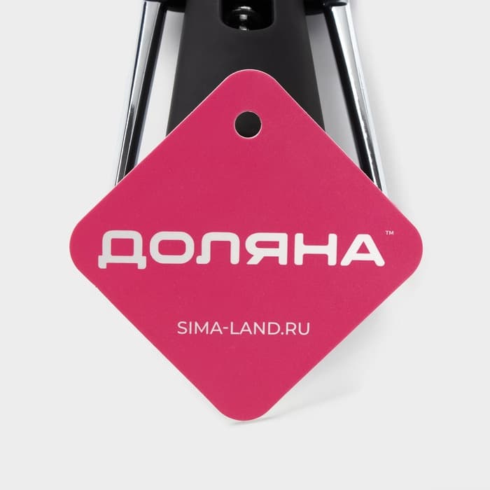 Штопор для вина Доляна «Элегант», h=17.5 см, чёрный