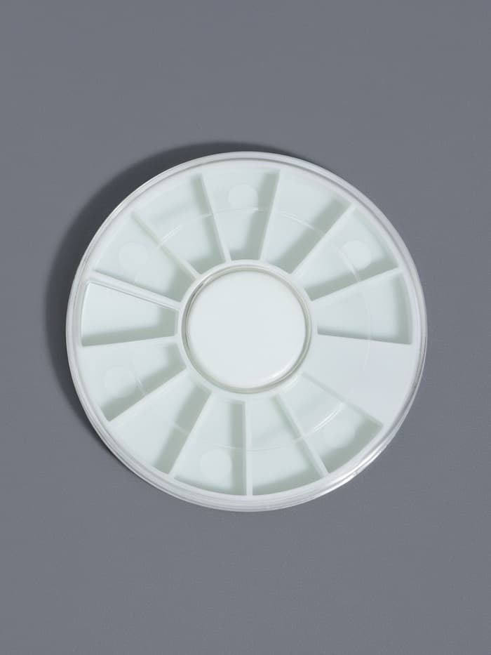 Органайзер для хранения мелочей «Карусель», 12 ячеек, d=6×0.8 см, прозрачный