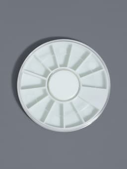 Органайзер для хранения мелочей «Карусель», 12 ячеек, d=6×0.8 см, прозрачный